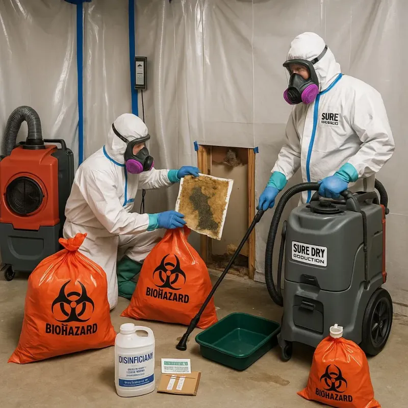 Contaminated Water Handling Protocols process in Bottineau County, ND